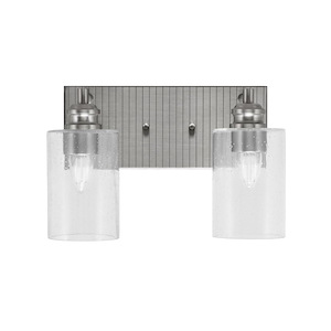 Edge - 2 Light Bath Bar-8.5 Inches Tall and Inches Wide - 731588