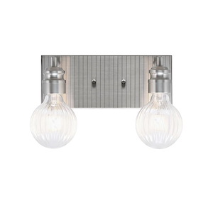 Edge - 8W 2 LED Bath Bar-8 Inches Tall and Inches Wide - 731589