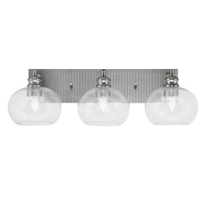 Edge - 3 Light Bath Bar-7.5 Inches Tall and 25 Inches Length - 1317330