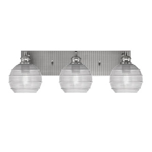 Edge - 3 Light Bath Bar-7.5 Inches Tall and 23.75 Inches Length - 1317283