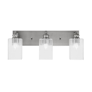 Edge - 3 Light Bath Bar-8.75 Inches Tall and 22 Inches Length - 1317361