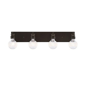 Edge - 16W 4 LED Bath Bar-8 Inches Tall and Inches Wide - 731593
