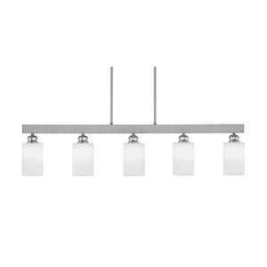 Edge - 5 Light Billiard/Island-7.75 Inches Tall and 3.75 Inches Wide - 731597