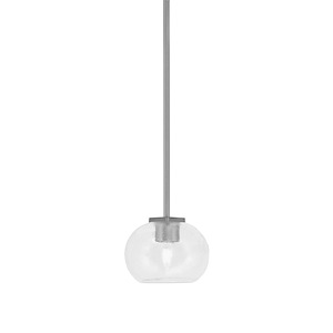 Franklin - 1 Light Stem Hung Mini Pendant-5.75 Inch Tall and 7 Inch Length - 1372998