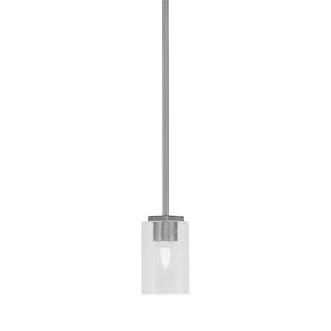 Franklin - 1 Light Stem Hung Mini Pendant-6.5 Inch Tall and 4 Inch Length - 1372999