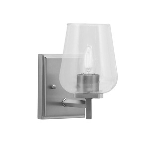 Franklin - 1 Light Wall Sconce-8.25 Inch Tall and 5 Inch Wide - 1373021