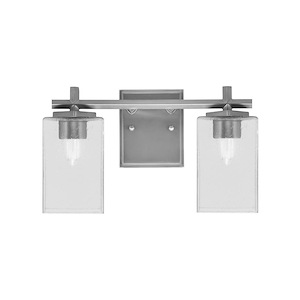 Franklin - 2 Light Bath Bar-8.5 Inch Tall and 14.5 Inch Length - 1373029