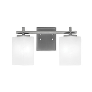 Franklin - 2 Light Bath Bar-8.75 Inches Tall and 14 Inches Length - 1363383