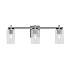Franklin - 3 Light Bath Bar-8.5 Inch Tall and 25 Inch Length - 1373035