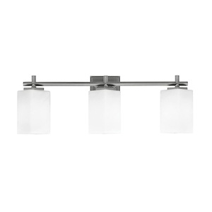 Franklin - 3 Light Bath Bar-8.75 Inches Tall and 24.5 Inches Length - 1363384