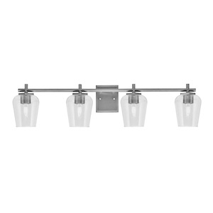 Franklin - 4 Light Bath Bar-8.5 Inch Tall and 36 Inch Length - 1373043