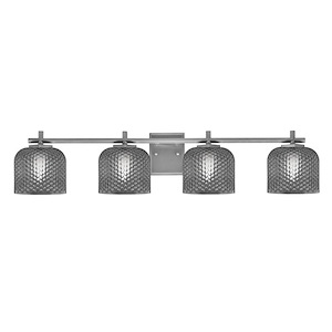 Franklin - 4 Light Bath Bar-7.5 Inch Tall and 37.25 Inch Length - 1373039