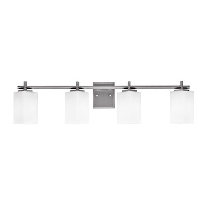 Franklin - 4 Light Bath Bar-8.75 Inches Tall and 34.75 Inches Length - 1363385