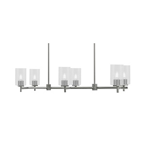 Franklin - 6 Light Island-8.25 Inch Tall and 36 Inch Length - 1373048