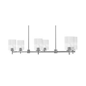 Franklin - 6 Light Island-8.5 Inch Tall and 36 Inch Length - 1373050