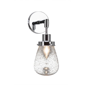 Meridian - 1 Light Wall Sconce-12.75 Inches Tall and 5 Inches Wide - 696671