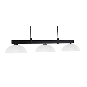 Wellington - 3 Light Bar Island-9 Inches Tall and 13 Inches Wide - 1344071