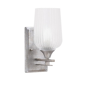 Uptowne - 1 Light Wall Sconce-11.25 Inches Tall and 5 Inches Wide - 1339999