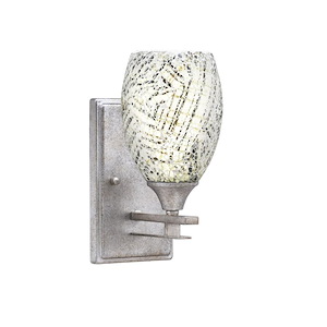 Uptowne - 1 Light Wall Sconce-10 Inches Tall and 5 Inches Wide - 696601