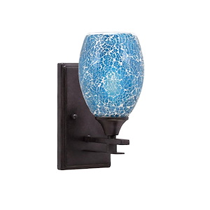 Uptowne - 1 Light Wall Sconce-10 Inches Tall and 5 Inches Wide - 1218749