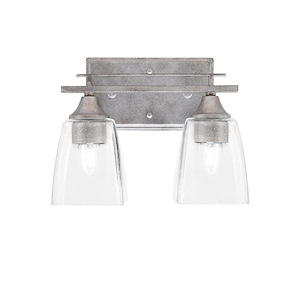 Uptowne - 2 Light Bath Bar-9 Inches Tall and Inches Wide - 549463
