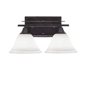 Uptowne - 2 Light Bath Bar-7.75 Inches Tall and Inches Wide - 1150956