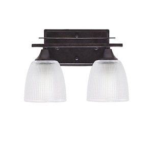 Uptowne - 2 Light Bath Bar-7.75 Inches Tall and Inches Wide - 731644