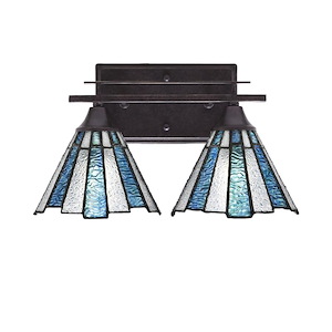 Uptowne - 2 Light Bath Bar-8.5 Inches Tall and Inches Wide - 731661