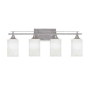 Uptowne - 4 Light Bath Bar-10 Inches Tall and 26.25 Inches Length - 1340031