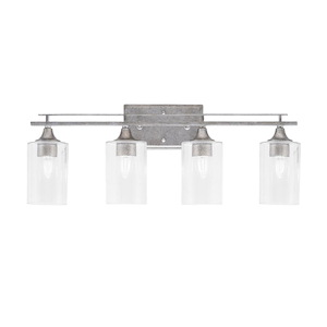 Uptowne - 4 Light Bath Bar-9.75 Inches Tall and Inches Wide - 696697