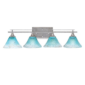 Uptowne - 4 Light Bath Bar-8 Inches Tall and 29.5 Inches Length - 1340035