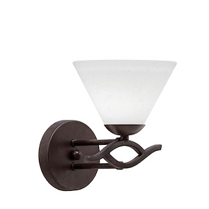 Revo - 1 Light Wall Sconce-8.25 Inches Tall and 7 Inches Wide - 1316152