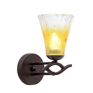 Revo-One Light Wall Sconce-6.75 Inches Wide by 10.25 Inches High - 1153199