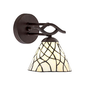 Revo - 1 Light Wall Sconce-8.75 Inches Tall and 7 Inches Wide - 1316150