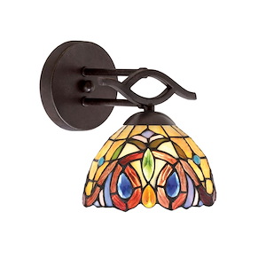 Revo - 1 Light Wall Sconce-8.5 Inches Tall and 7 Inches Wide - 1316159