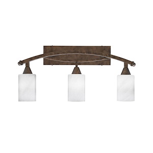 Bow - 3 Light Bath Bar-12.5 Inches Tall and 26 Inches Length - 1317853