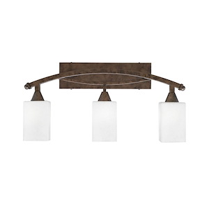 Bow - 3 Light Bath Bar-13 Inches Tall and 26 Inches Length - 1317856
