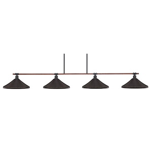 Blacksmith - 4 Light Billiard/Island-7.5 Inches Tall and 7.5 Inches Wide - 755726