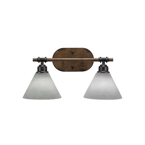 Blacksmith - 2 Light Bath Bar-9 Inches Tall and 7 Inches Wide - 697212