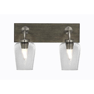 Oxbridge - 2 Light Bath Bar-10.25 Inches Tall and 16 Inches Length - 1272806