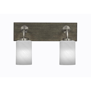 Oxbridge - 2 Light Bath Bar-10.25 Inches Tall and 16 Inches Length - 1272808