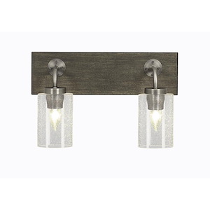 Oxbridge - 2 Light Bath Bar-10 Inches Tall and 16 Inches Length - 1272807
