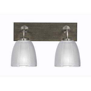 Oxbridge - 2 Light Bath Bar-8.75 Inches Tall and 16 Inches Length - 1272819