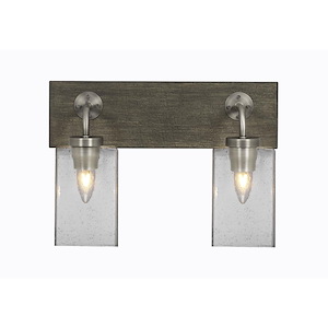 Oxbridge - 2 Light Bath Bar-10.25 Inches Tall and 16 Inches Length - 1272821