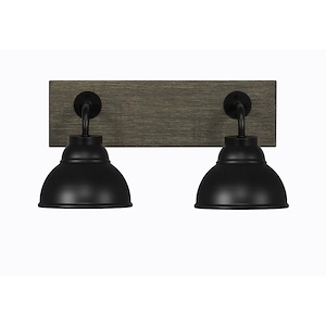 Oxbridge - 2 Light Bath Bar-8.75 Inches Tall and 17.75 Inches Length - 1272826