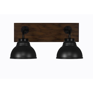 Oxbridge - 2 Light Bath Bar-8.75 Inches Tall and 17.75 Inches Length - 1272842