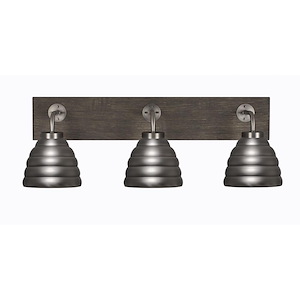 Oxbridge - 3 Light Bath Bar-8.75 Inches Tall and 26.75 Inches Length - 1272862