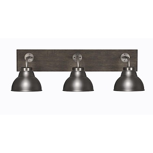 Oxbridge - 3 Light Bath Bar-8.75 Inches Tall and 27.75 Inches Length - 1272864