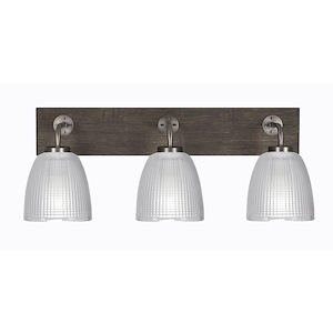 Oxbridge - 3 Light Bath Bar-8.75 Inches Tall and 26 Inches Length - 1272868