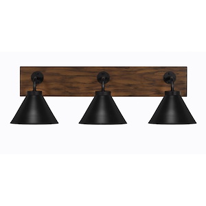 Oxbridge - 3 Light Bath Bar-8 Inches Tall and 27.5 Inches Length - 1272891